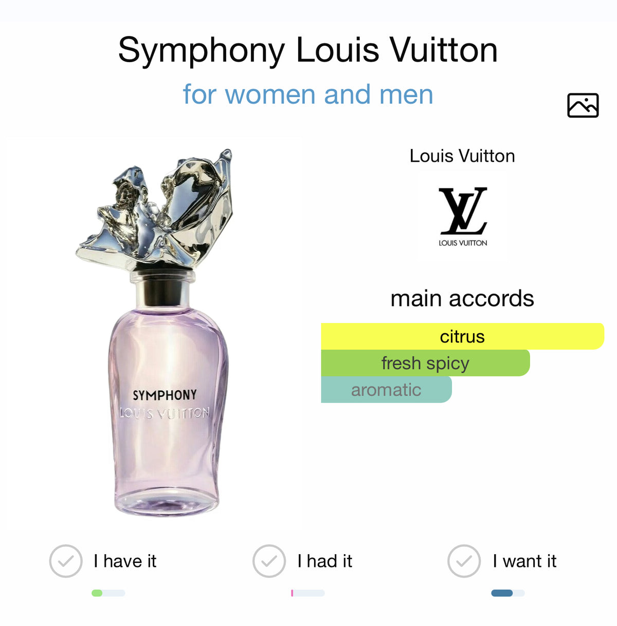 Louis Vuitton Symphony (sample)