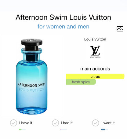 Louis Vuitton Afternoon Swim (sample)